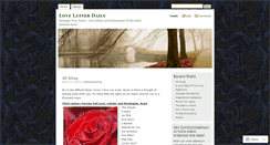 Desktop Screenshot of loveletterdaily.com